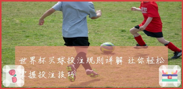 世界杯买球投注规则详解 让你轻松掌握投注技巧